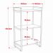 Kit 3 Estantes Livreiro Multiuso Prisma Estilo Industrial 60cm 3 Prateleiras C08 Preto Onix - Mpozenato