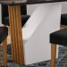 Mesa De Jantar 4 Lugares 120cm Venetti N02 Ypê/Preto - Mpozenato