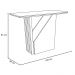 Mesa De Jantar 4 Lugares 120cm Venetti N02 Ypê/Preto - Mpozenato