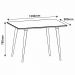 Mesa De Jantar Retangular 120cm 4 Lugares Veneza Plus C14 Branco - Mpozenato
