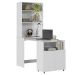 Mesa Escrivaninha Bancada de Estudos Para Quarto Salt Branco Z06 - Mpozenato