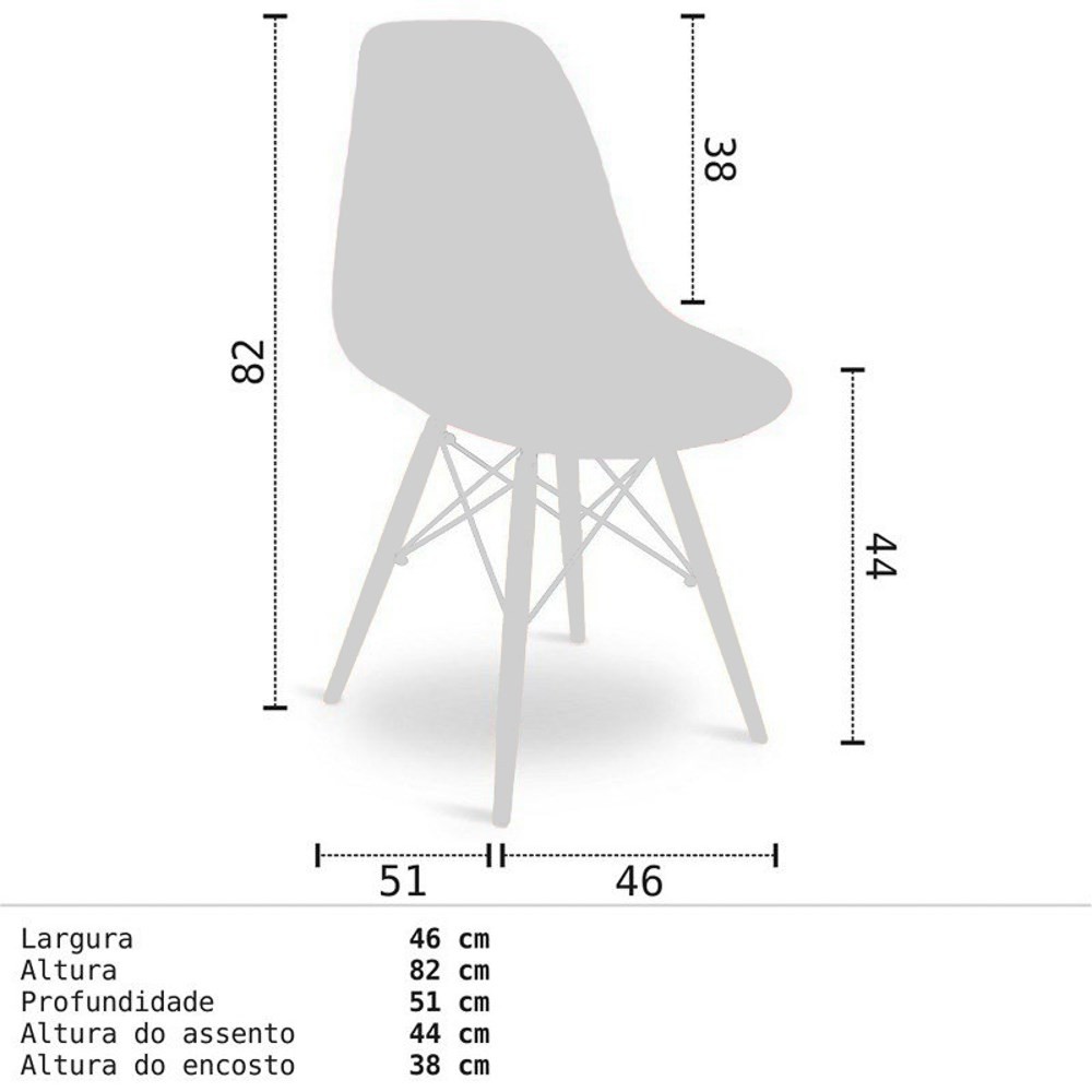 Mesa Escrivaninha Fit Industrial 120cm Branco e Cadeira Charles Design FT1 Preta - Mpozenato