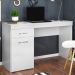 Mesa Para Computador Escrivaninha 1 Porta 1 Gaveta Vitória D02 Branco - Mpozenato