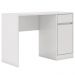 Mesa Para Computador Escrivaninha Office 1 Porta 1Gaveta Morada D02 Branco - Mpozenato