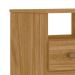 Mesa de Cabeceira Para Quarto 2 Gavetas Ares Z17 Freijó - Mpozenato
