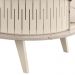 Mesa de Centro Moderna para Sala 90cm Indy Z10 Calacata/Off White - Mpozenato