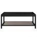 Mesa de Centro Para Sala Pés Madeira Arlo A10 Nero/Preto - Mpozenato