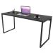 Mesa de Escritório Office 150cm Estilo Industrial Prisma C08 Preto Onix - Mpozenato