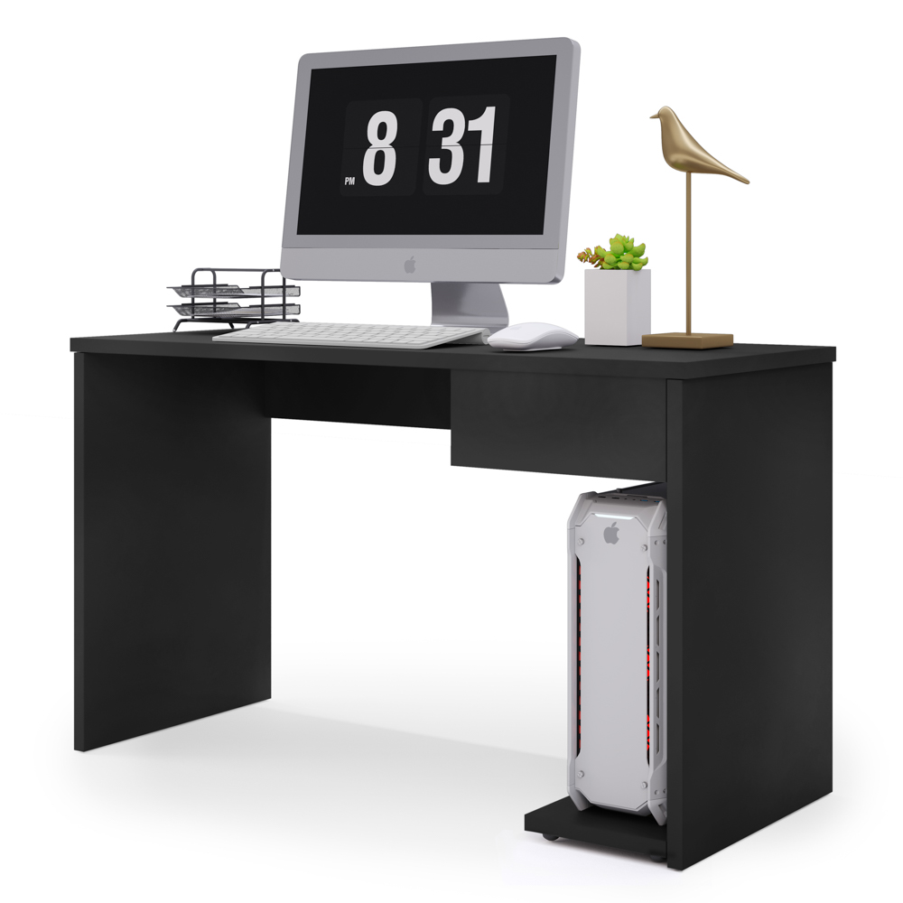 Mesa de Escritório Para Computador Noronha M09 Preto - Mpozenato
