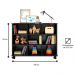Nicho Organizador Multifuncional Multifuncional com Rodízios Toys Q01 Preto - Mpozenato