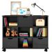 Nicho Organizador Multifuncional com Rodízios Toys Q01 3 Gavetas Preto - Mpozenato