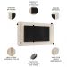 Painel Para TV 75 Pol 241cm Suspenso Ariane D04 Off/Dourado - Mpozenato