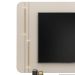 Painel Para TV 75 Pol 241cm Suspenso Ariane D04 Off/Dourado - Mpozenato