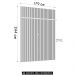 Painel Para TV 75 Polegadas 179cm Logus Z10 Off White - Mpozenato