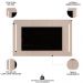 Painel Para TV Suspenso 75 Pol 218cm Ripado World D04 Off White - Mpozenato