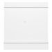 Painel TV 42 Pol Suspenso com Closet 108cm Mimo A02 Branco - Mpozenato