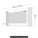 Painel TV 65 Pol Extensível 136cm até 180cm Lucca Areia C01 - Mpozenato