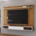 Painel TV 70 Pol 193cm Bancada Suspensa Ian D04 Freijó/Off - Mpozenato
