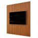 Painel TV 75 Pol 250cm Suspenso Ripado Noah D04 Freijó - Mpozenato