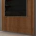 Painel para TV 75 Polegadas Ripado 250x240cm Pratisk D04 Freijó - Mpozenato