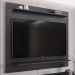 Painel para TV Suspenso 50 Pol 120cm 2 Prateleiras Versa M24 Preto - Mpozenato