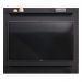 Painel para TV Suspenso 50 Pol 120cm 2 Prateleiras Versa M24 Preto - Mpozenato