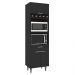 Paneleiro de Cozinha Torre Quente Pérola Z34 Preto          - Mpozenato