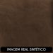 Poltrona Decorativa Orgânica Belarus Z08 Sintético Marrom Escuro - Mpozenato