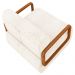Poltrona Decorativa Orgânica para Sala Kit 2 Belarus Z08 Boucle Bege - Mpozenato
