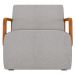 Poltrona Decorativa Orgânica para Sala Kit 2 Belarus Z08 Boucle Creme - Mpozenato