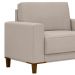 Poltrona Decorativa Sala de Estar Living Zaire M22 Linho Areia - Mpozenato