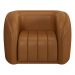 Poltrona Decorativa para Sala 112cm Meris M22 Sintético Caramelo - Mpozenato