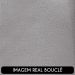 Poltrona Decorativa para Sala Industrial Kira Z08 Boucle Creme - Mpozenato