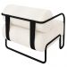 Poltrona Decorativa para Sala Industrial Kit 2 Kira Z08 Boucle Bege - Mpozenato