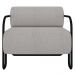 Poltrona Decorativa para Sala Industrial Kit 2 Kira Z08 Boucle Creme - Mpozenato