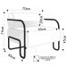 Poltrona Decorativa para Sala Industrial Kit 2 Kira Z08 Veludo Bege - Mpozenato