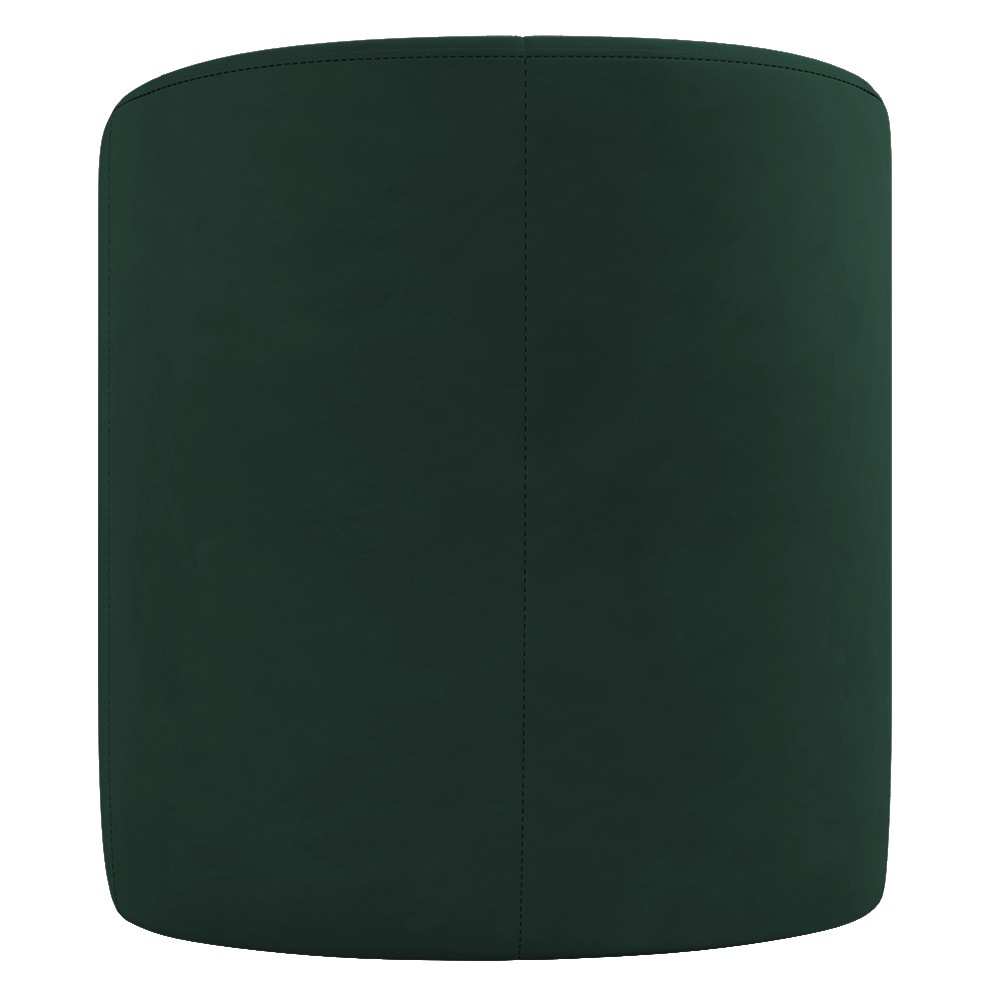 Poltrona Giratória Decorativa para Sala Dandara Z08 Veludo Verde - Mpozenato