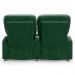 Poltrona Reclinável Para Cinema 2 Lugares Praddo FH9 PU Verde - Mpozenato