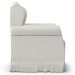 Poltrona de Amamentação e Descanso com Balanço e Puff Lucy P04 Linho Off White - Mpozenato