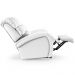 Poltrona do Papai Reclinável Kalie Controle Power Elétrico FH9 PU Branco - Mpozenato