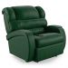 Poltrona do Papai Reclinável Kalie Controle Power Elétrico FH9 PU Verde Musgo - Mpozenato