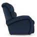 Poltrona do Papai Reclinável Kalie Controle Power Elétrico USB FH9 PU Azul - Mpozenato