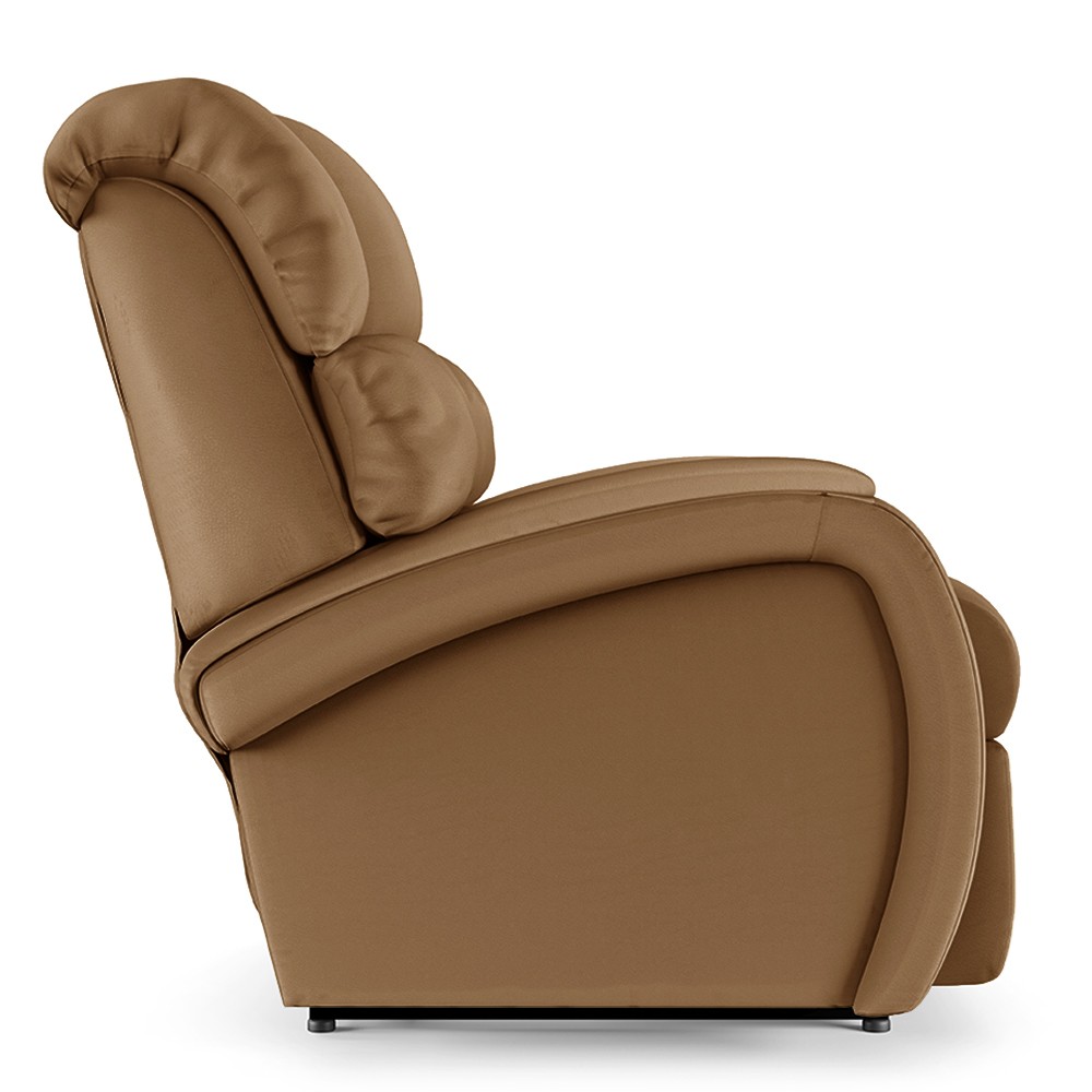 Poltrona do Papai Reclinável Kalie Controle Power Elétrico USB FH9 PU Caramelo - Mpozenato