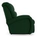 Poltrona do Papai Reclinável Kalie Controle Power Elétrico USB FH9 Veludo Verde - Mpozenato