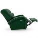 Poltrona do Papai Reclinável Kalie Elétrica Botão LED FH9 PU Verde Musgo - Mpozenato