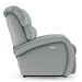 Poltrona do Papai Reclinável Kalie Elétrica Botão LED Massagem FH9 PU Cinza - Mpozenato