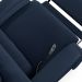 Poltrona do Papai Reclinável Kalie Elevação Lift Elétrico FH9 PU Azul - Mpozenato
