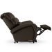 Poltrona do Papai Reclinável Kalie Elevação Lift Elétrico FH9 PU Marrom - Mpozenato