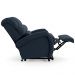 Poltrona do Papai Reclinável Kalie Elevação Lift Elétrico FH9 Veludo Azul - Mpozenato