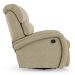 Poltrona do Papai Reclinável Kalie Glider Giratória Massagem FH9 Linho Bege - Mpozenato